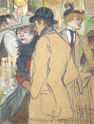 Alfred la Guigne, 1894 von Henri de Toulouse Lautrec